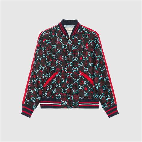 gucci ghost bomber replica